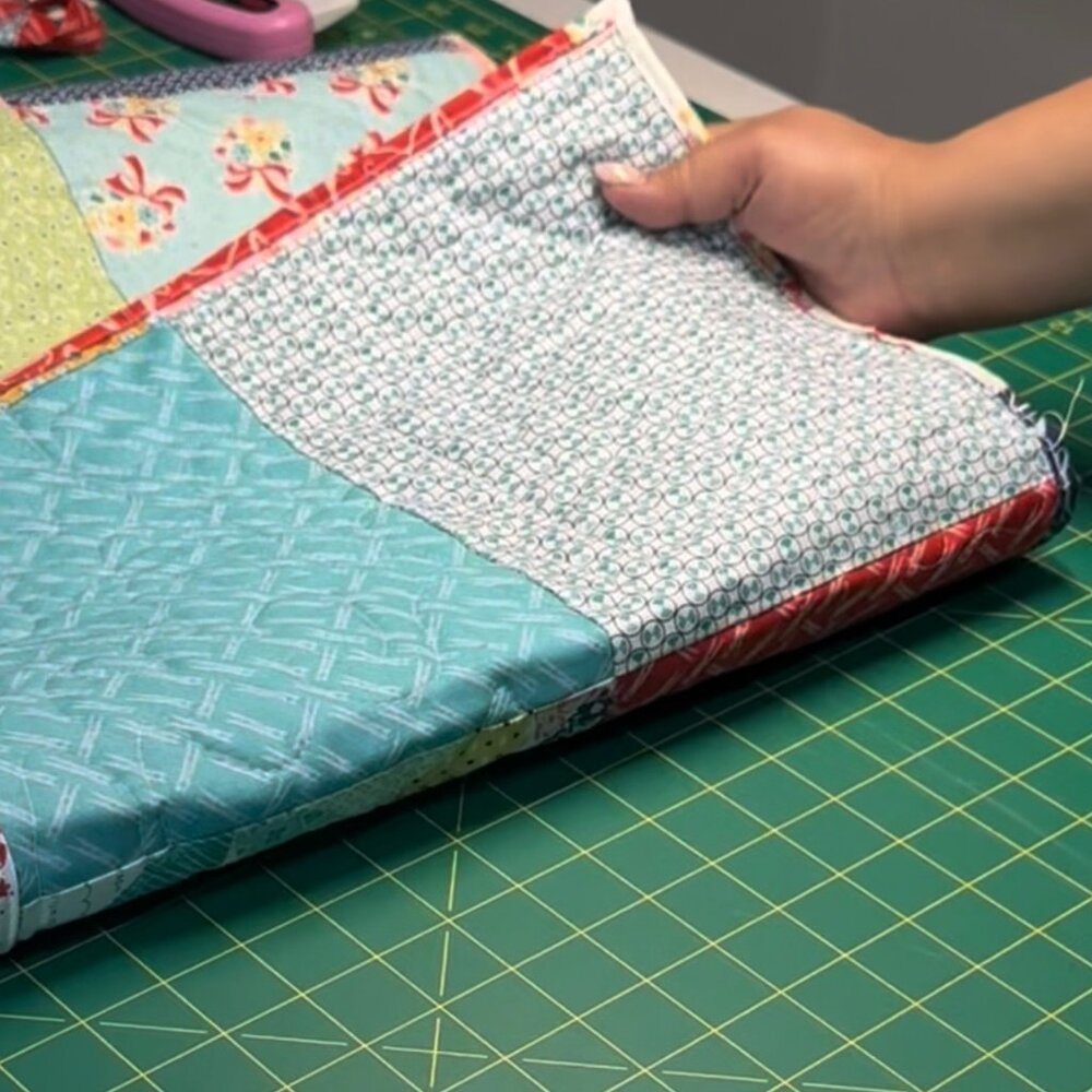 crazy patch heart table runner - Picture 5 of 5